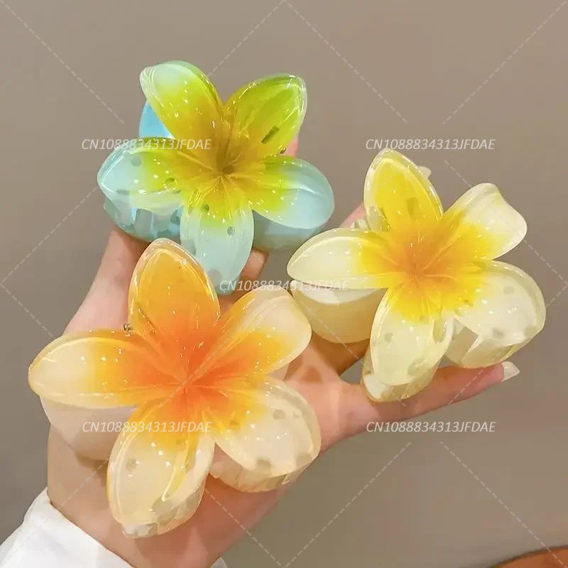Hair Spa Wellness - Hawaiian Style Flower Shape Hair Claw