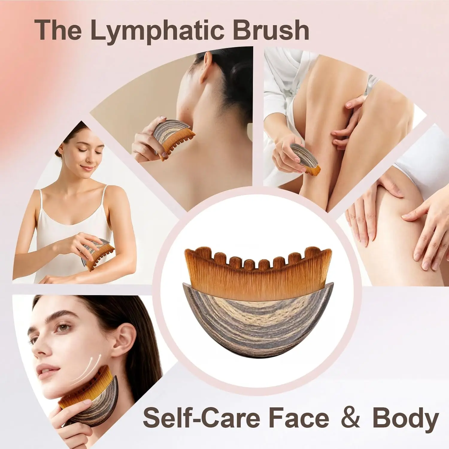 Facial Lymphatic Contour Brush - Dry Brush Body 리뷰 및 가격