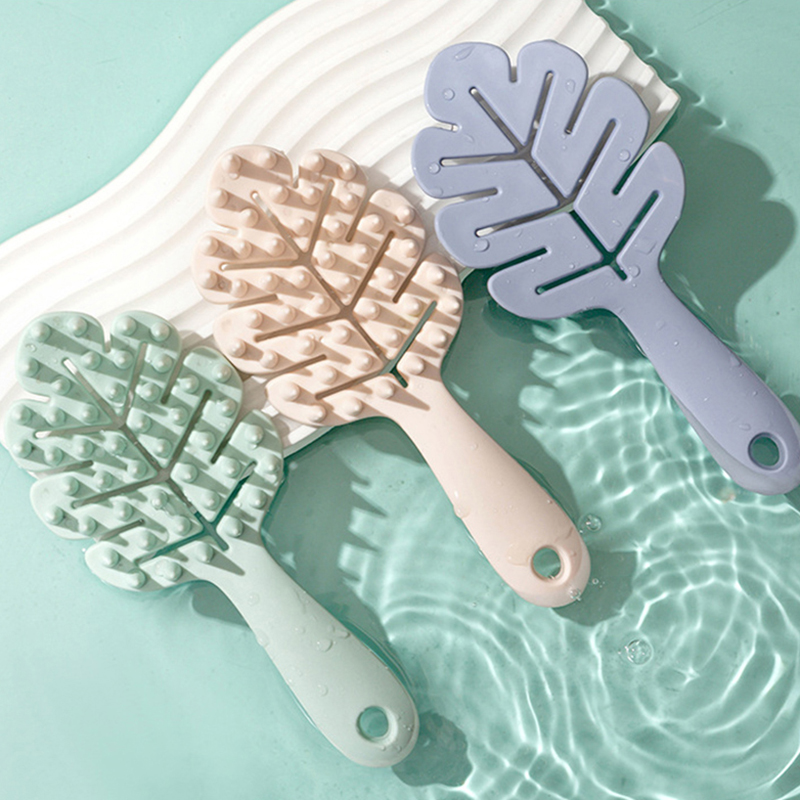 Leaf Shape Silicone Shampoo Br - Hair Spa Wellness 리뷰 및 가격