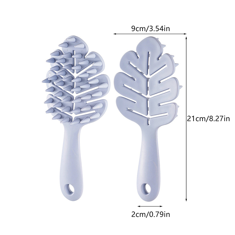 Leaf Shape Silicone Shampoo Br - Hair Spa Wellness 리뷰 및 가격