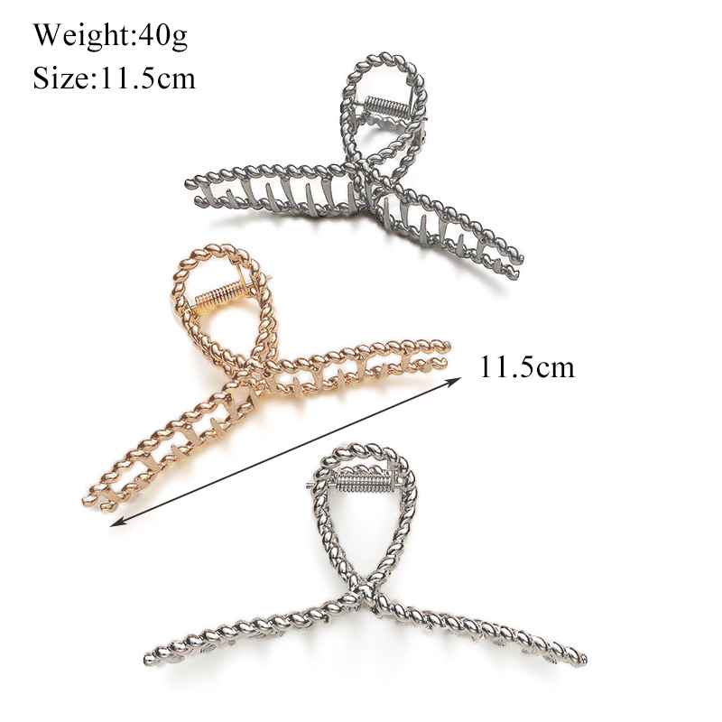 Simple Metal Hollow Out Geomet - Hair Spa Wellness 리뷰 및 가격