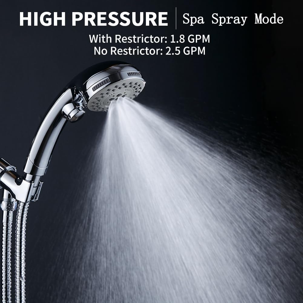 High Pressure Shower Head with - Spa & Wellness Jura Resort Centre De Loisirs Des Franches Montagnes 리뷰 및 가격