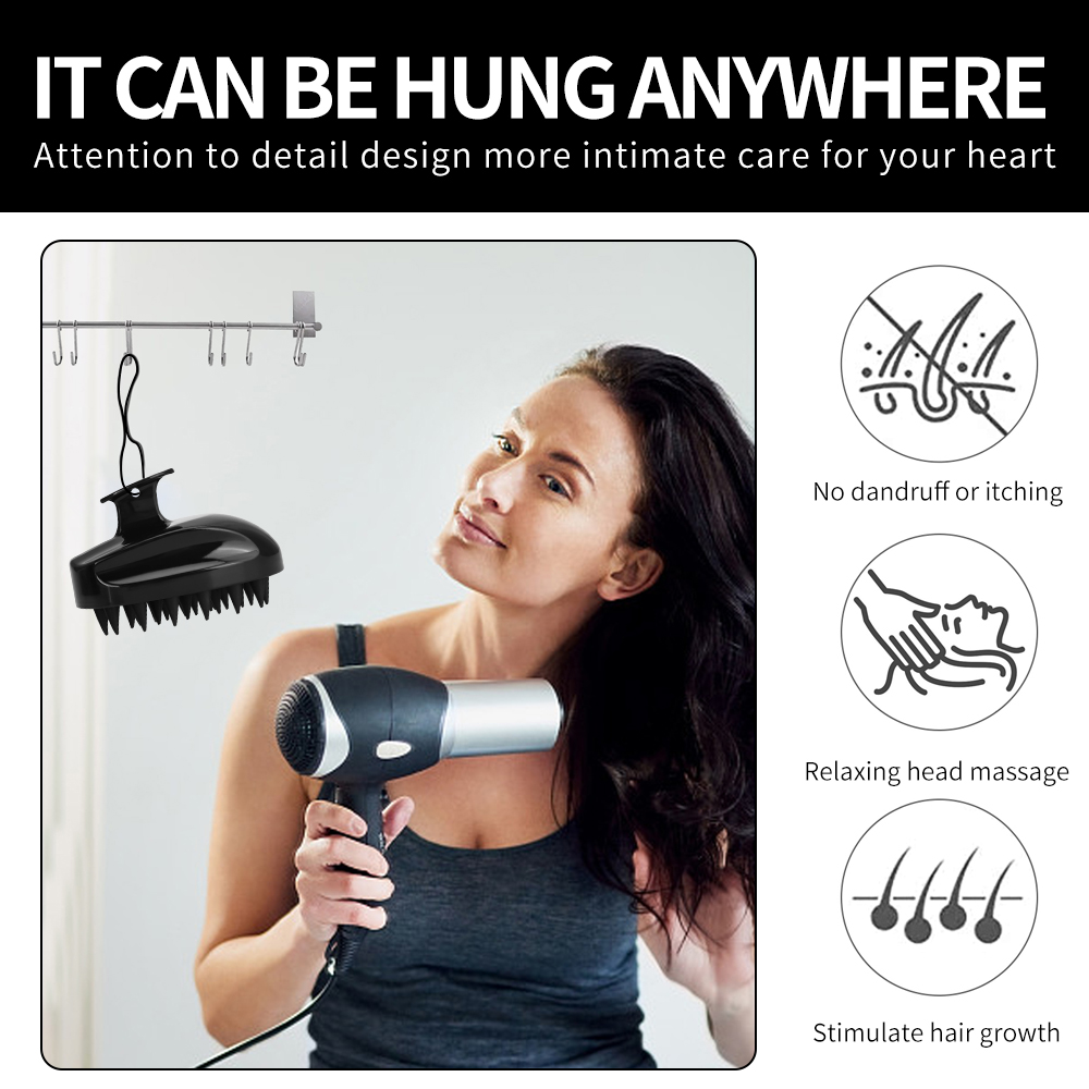 Scalp Massager Brush Non-Slip  - Dry Brush Body 리뷰 및 가격
