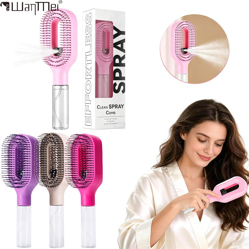2 in 1 Sprayer Hairbrush Detan - Hair Spa Wellness 리뷰 및 가격