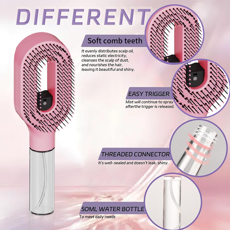 2 in 1 Sprayer Hairbrush Detan - Hair Spa Wellness 리뷰 및 가격