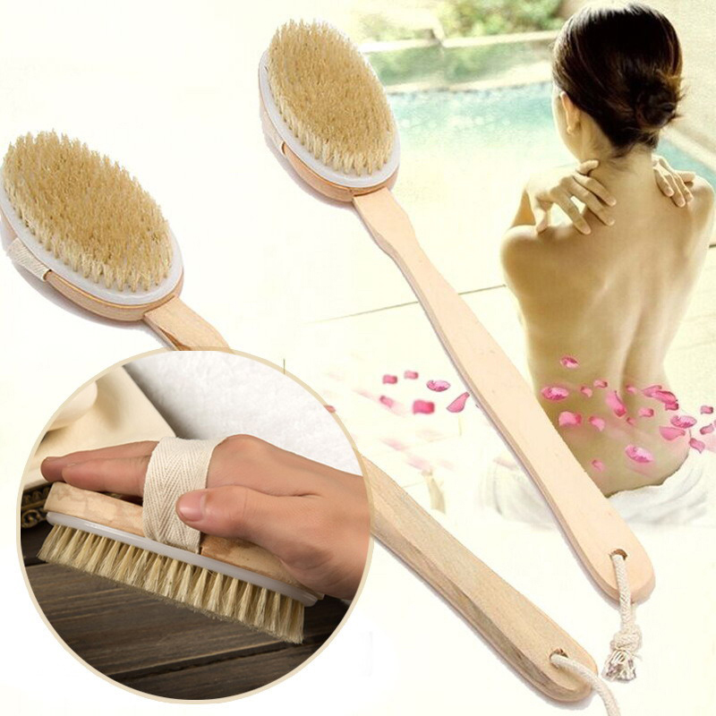 Bathroom Body Brushes Long Han - Dry Brush Body 리뷰 및 가격