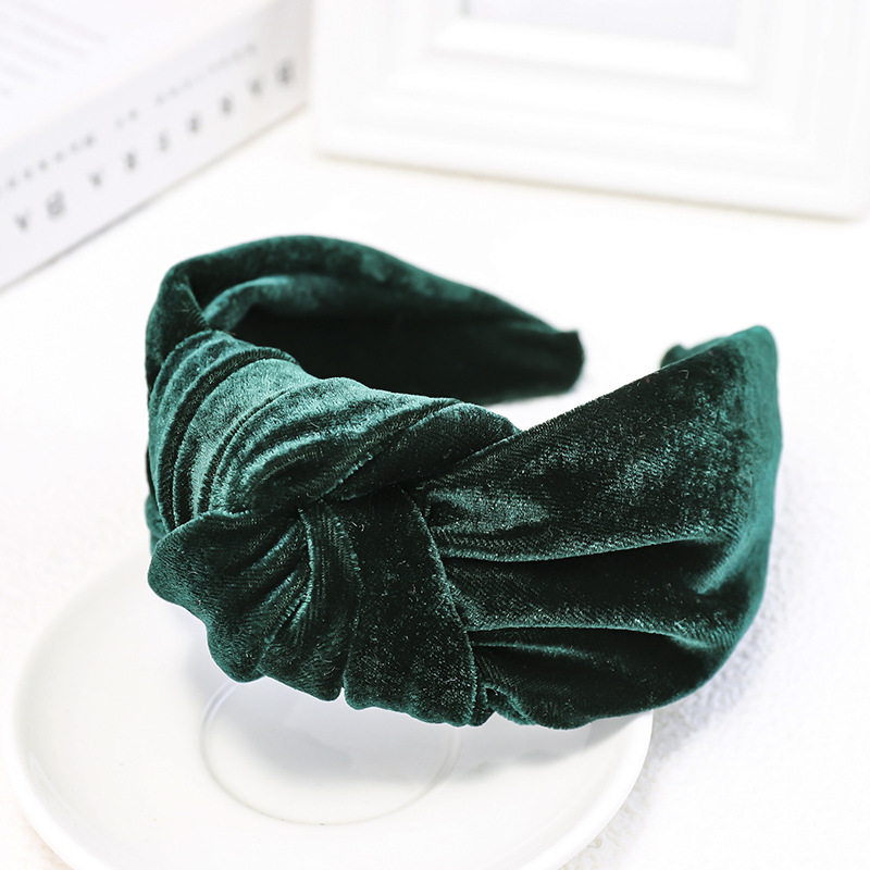 Knotted Velvet Bezel Women Hea - Hair Spa Wellness 리뷰 및 가격