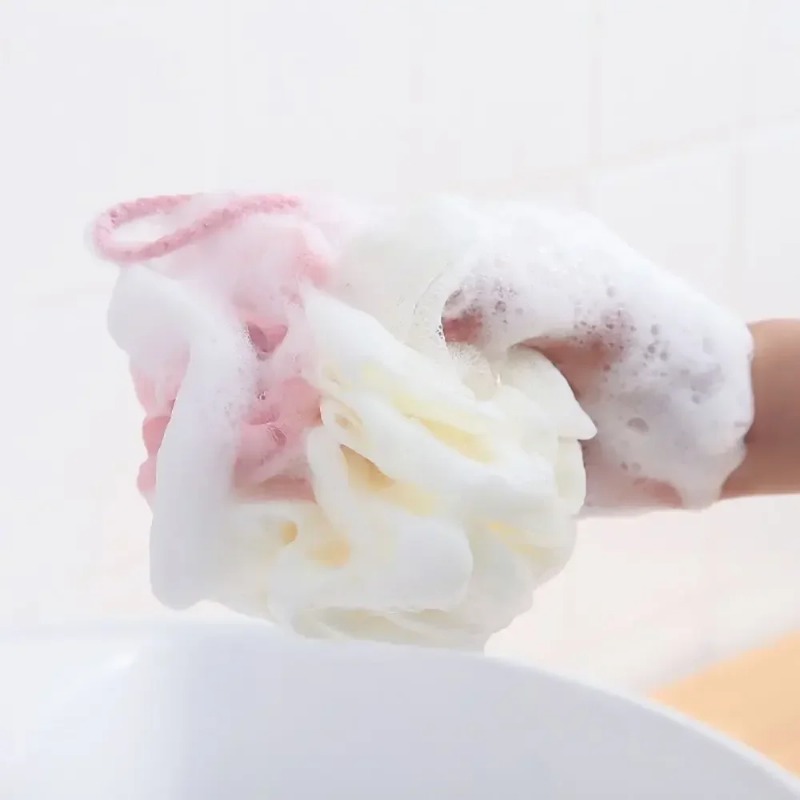 Soft Shower Mesh Foaming Spong - Dry Brush Body 리뷰 및 가격